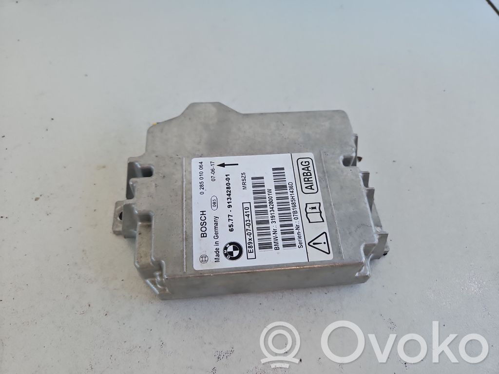 Airbagsteuergerät   9134280,0285010064,31913428001W