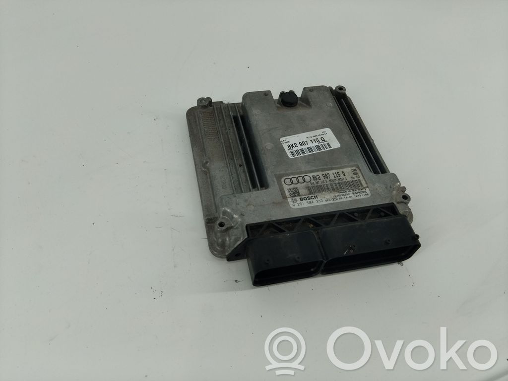 Unidad de control/módulo del motor   8K2907115Q,0261S04383
