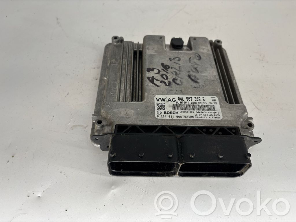 Unidad de control/módulo del motor   04L907309R,0281031066