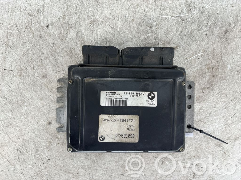 Engine control unit/module   7513983,S118012001K,7521092