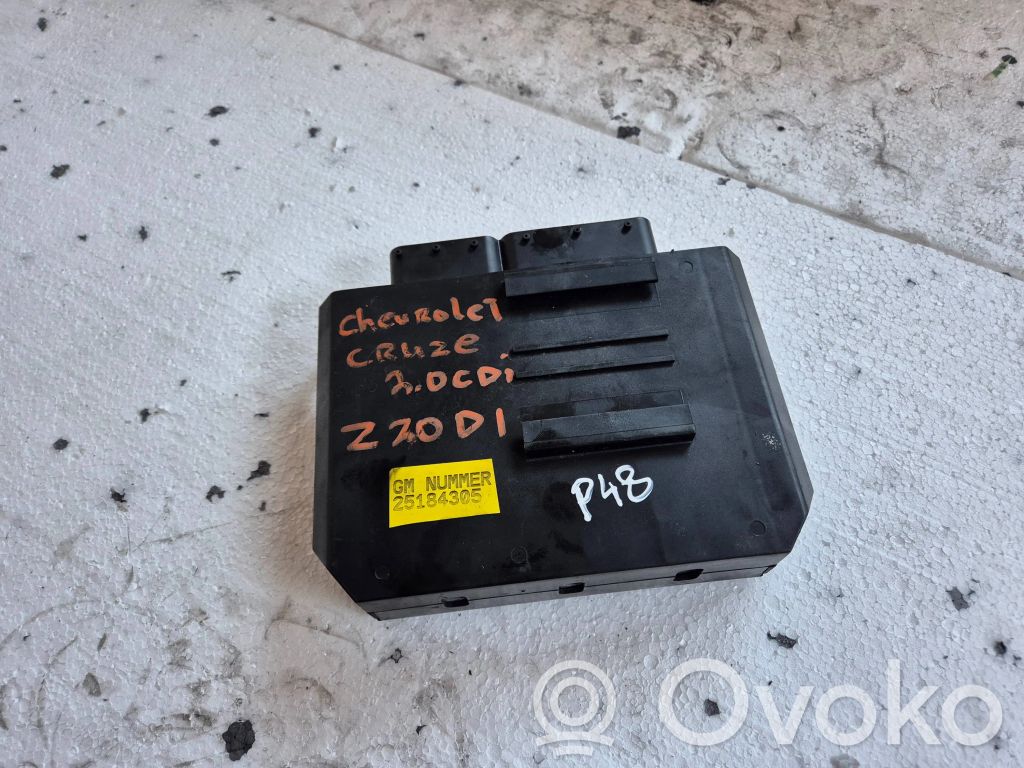 Chevrolet Cruze Engine control unit/module 