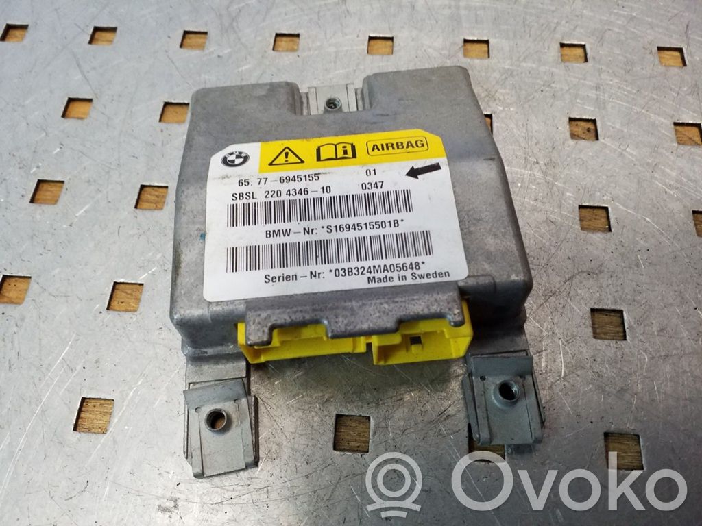 Unidad de control/módulo del Airbag   S1694515501B
