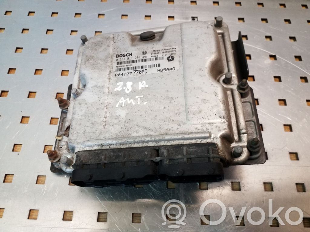 Chrysler Grand Voyager IV Engine control unit/module 
