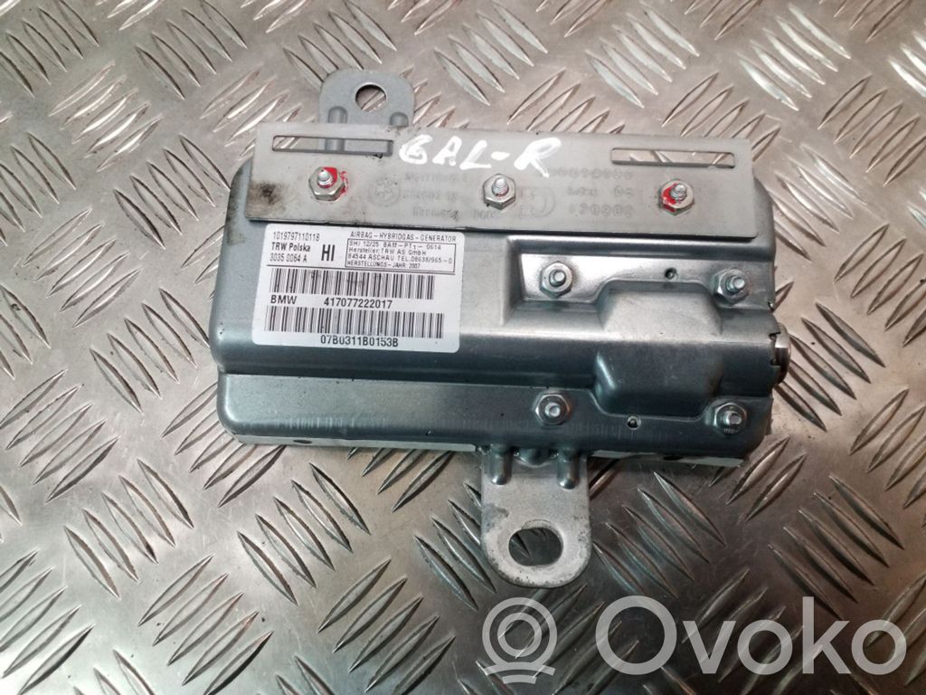 BMW 7 E65 E66 Airbag de la puerta trasera 