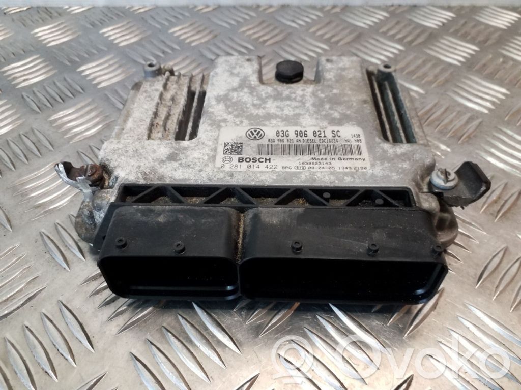 Seat Leon (1P) Engine control unit/module 