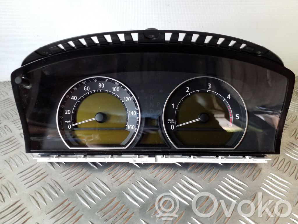 BMW 7 E65 E66 Spidometrs (instrumentu panelī) 