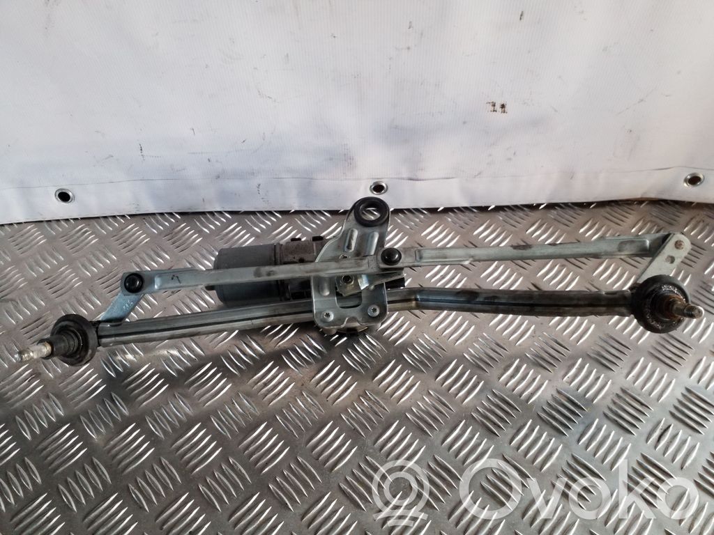 BMW X3 E83 Motor y varillaje del limpiaparabrisas delantero 