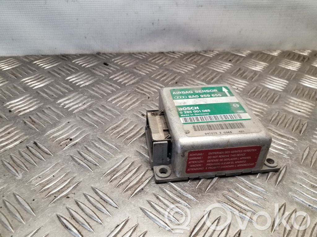 Airbag control unit/module   8A0959655,0285001085