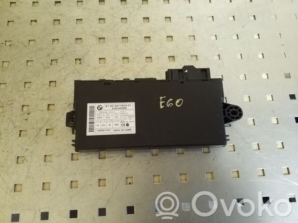 BMW 5 E60 E61 Comfort/convenience module 