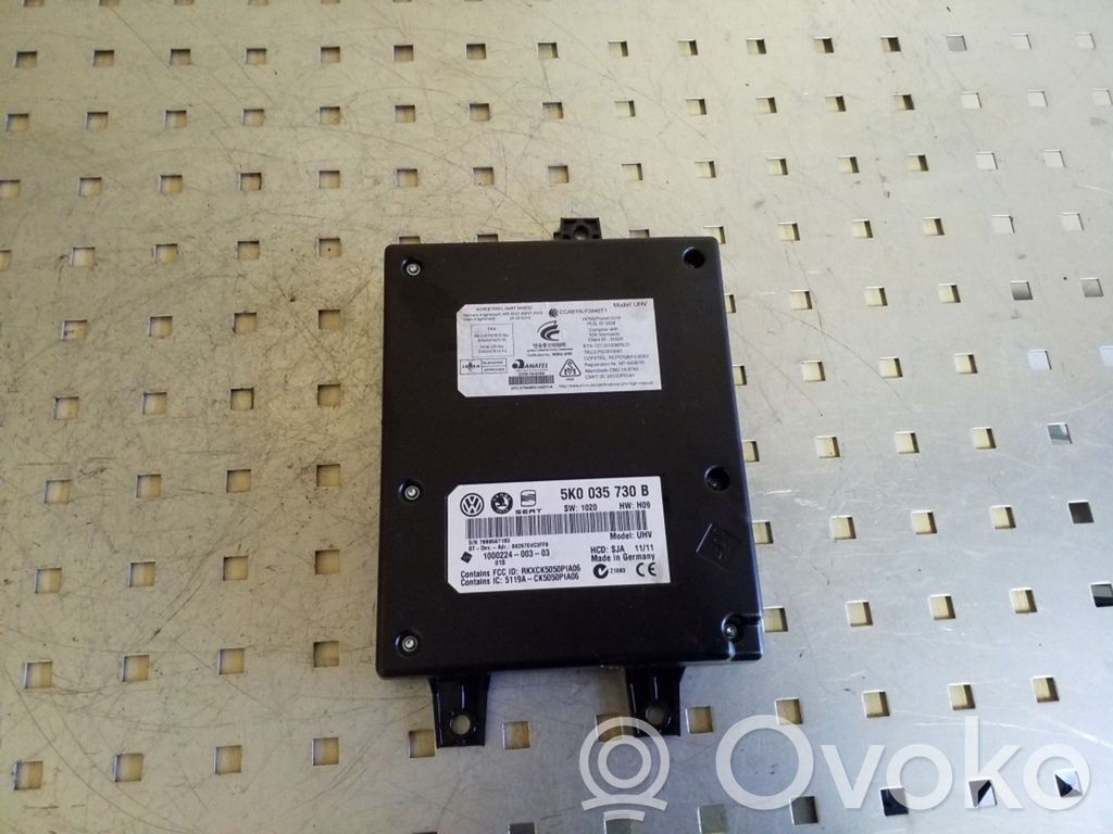 Volkswagen PASSAT B7 Bluetooth control unit module 
