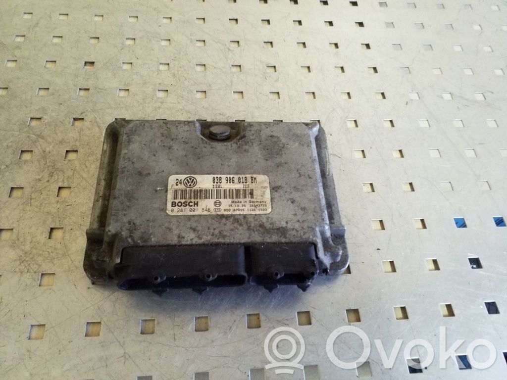 Engine control unit/module   038906018BM,0281001846