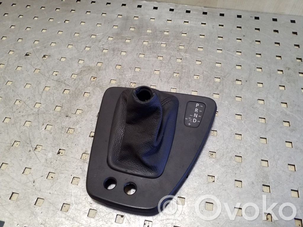 BMW 3 E90 E91 Gear lever shifter trim leather/knob 