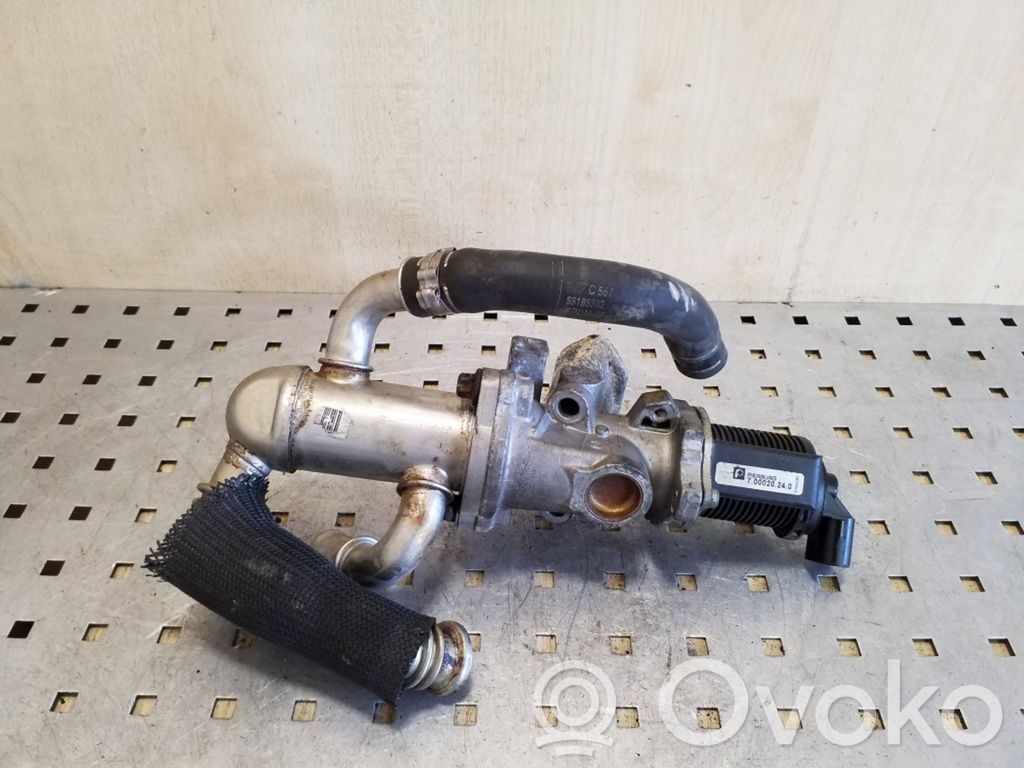 Opel Meriva A EGR dzesētājs 