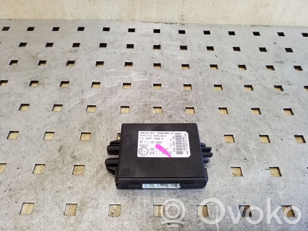 Toyota Yaris Other control units/modules 