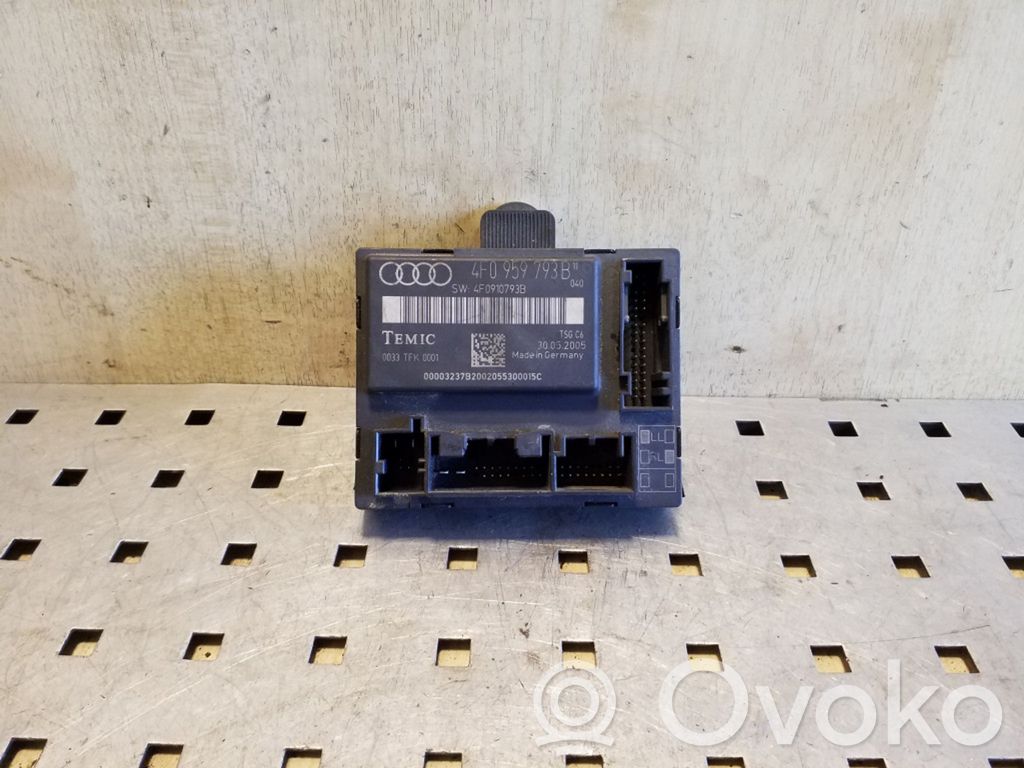 Unité de commande module de porte   4F0959793B,4F0910793B
