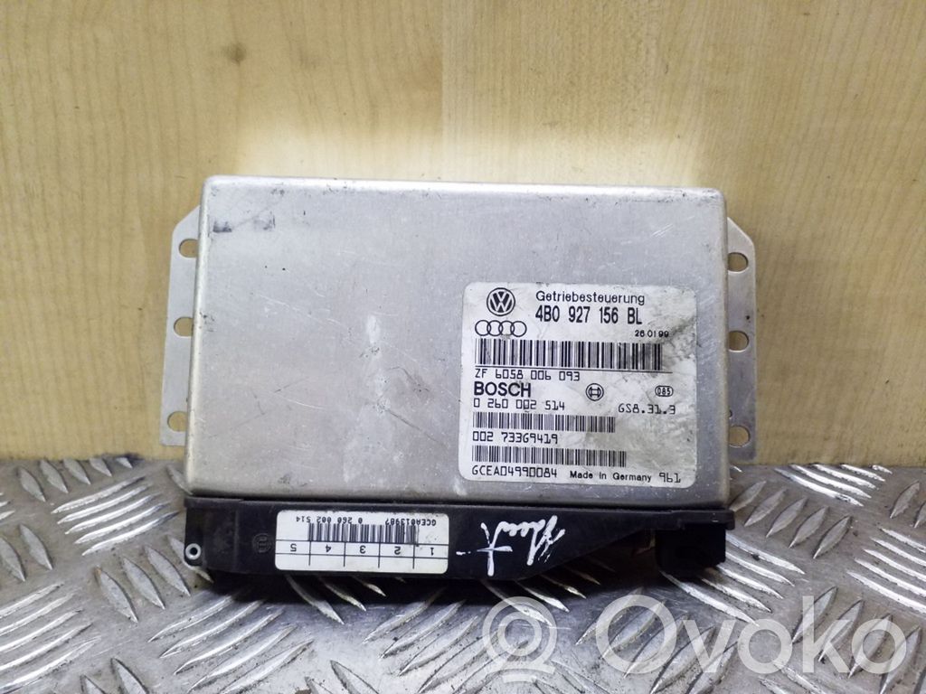 Gearbox control unit/module   4B0927156BL,0260002514