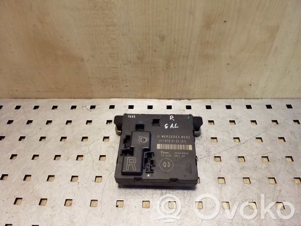 Mercedes-Benz E W211 Door control unit/module 
