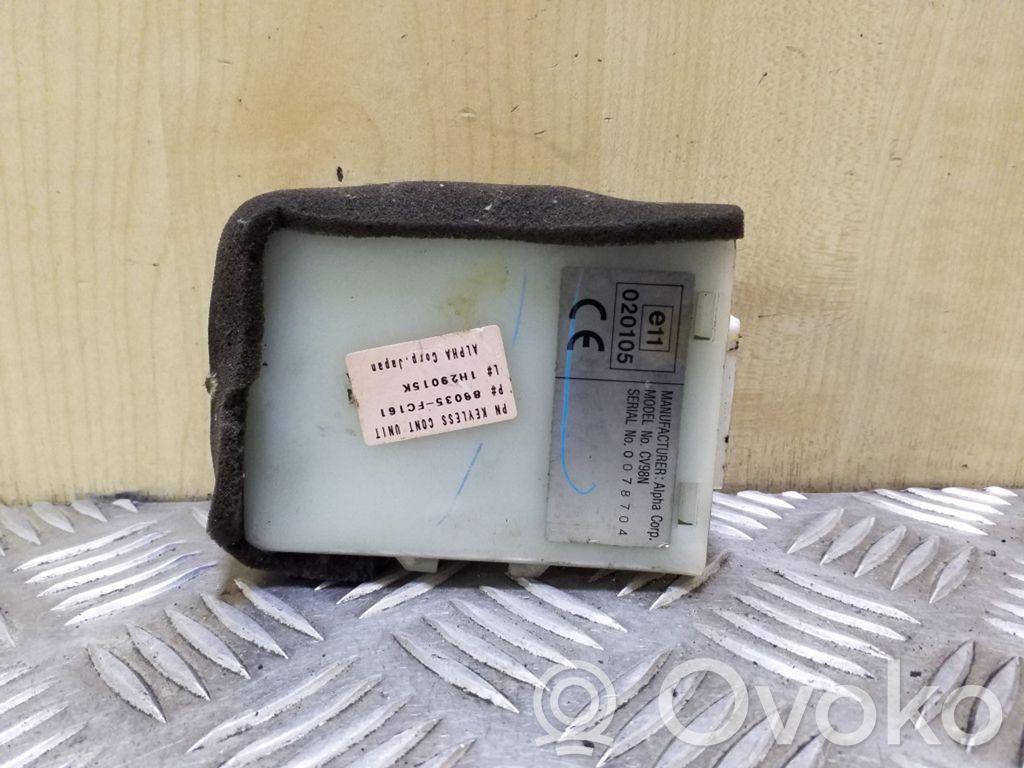 Other control units/modules   88035FC161,1H29015K,CV98N00001