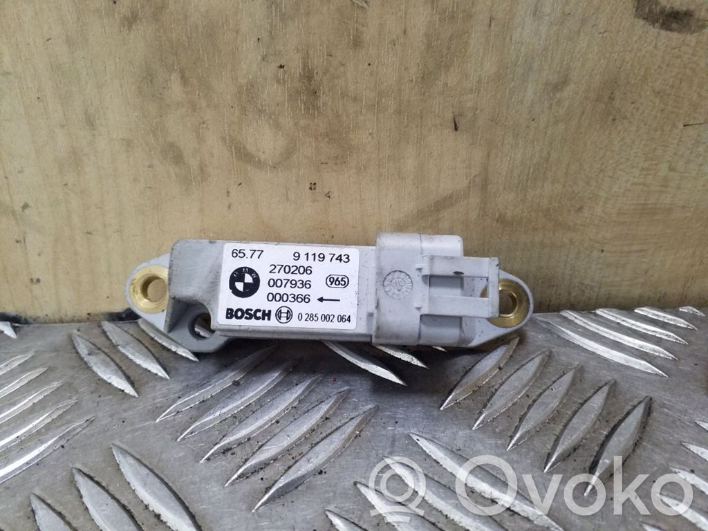 BMW X5 E53 Sensor impacto/accidente para activar Airbag 