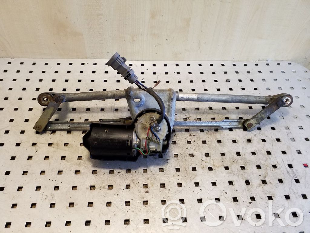 Renault Clio II Wischergestänge Wischermotor vorne 