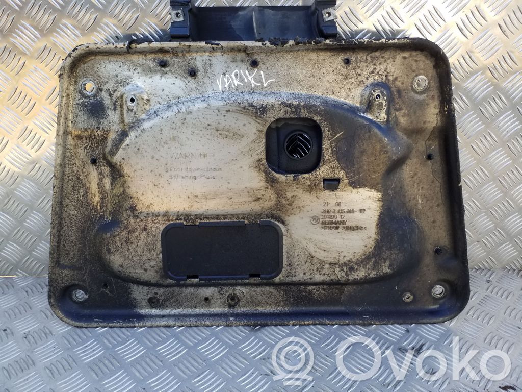 Engine splash shield/under tray   31103415148,3415148,51743414646,3414646