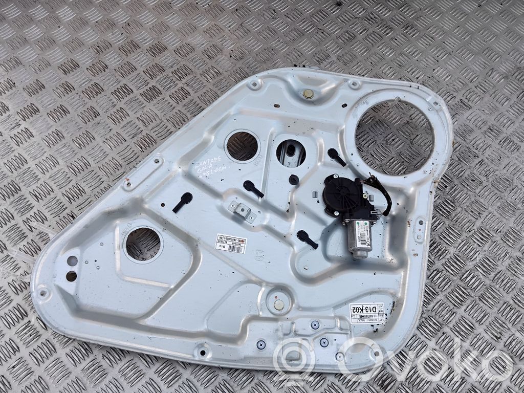 Hyundai Santa Fe Elektryczny podnośnik szyby drzwi tylnych 