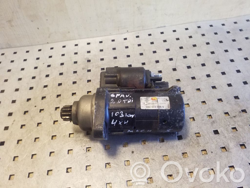Volkswagen Golf V Motor de arranque 