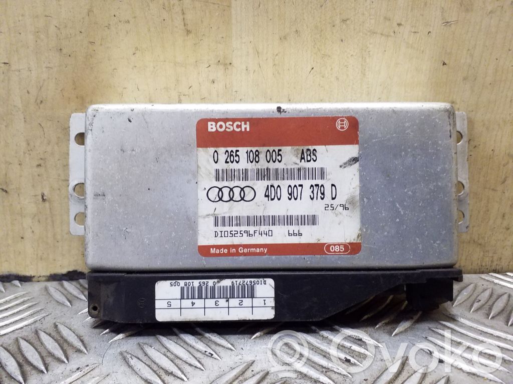 Audi A4 S4 B5 8D Unidad de control/módulo del ABS 