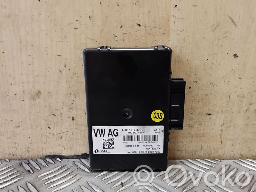 Audi A8 S8 D4 4H Gateway control module 