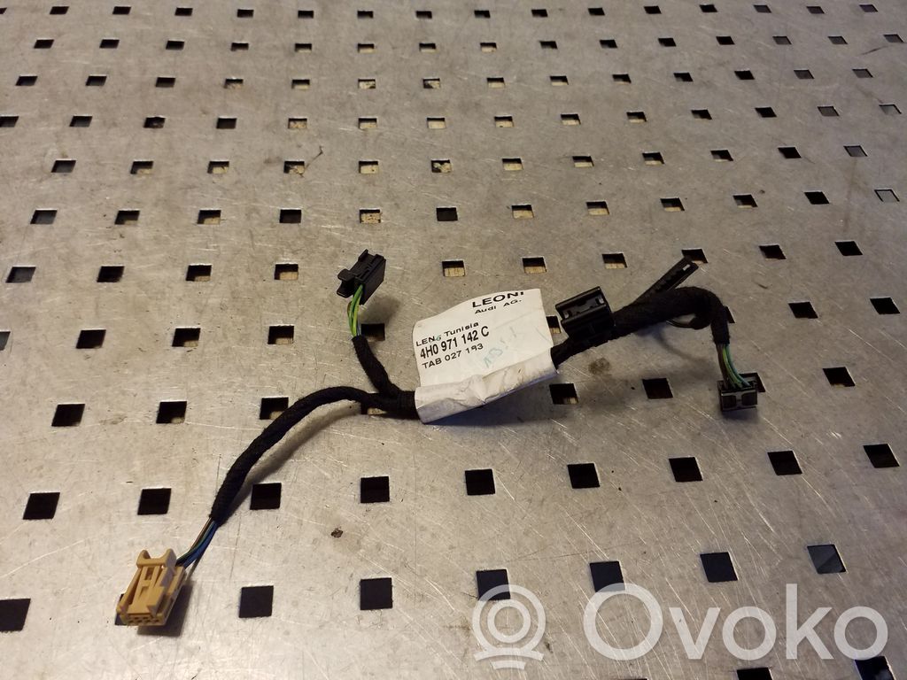 Audi A8 S8 D4 4H Cableado de puerta trasera 