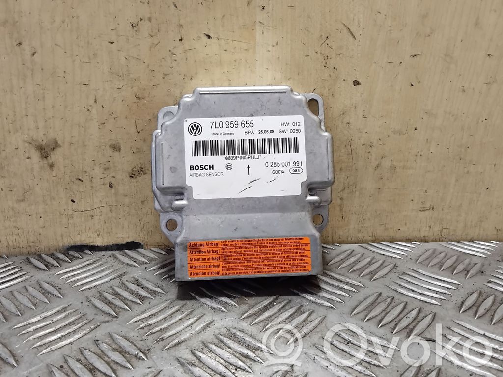 Volkswagen Touareg I Centralina/modulo airbag 
