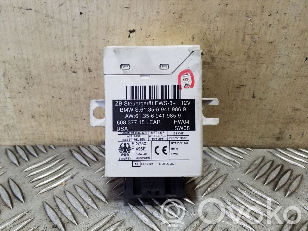BMW X5 E53 Unité de commande dispositif d'immobilisation 