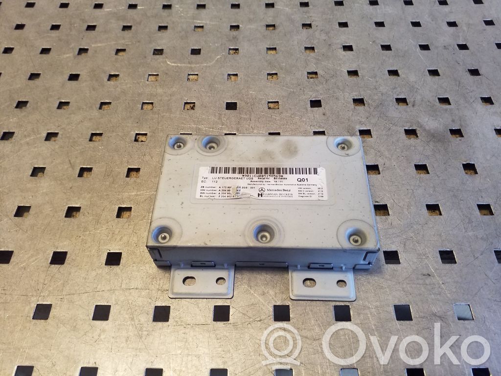 Mercedes-Benz E W212 Controllo multimediale autoradio