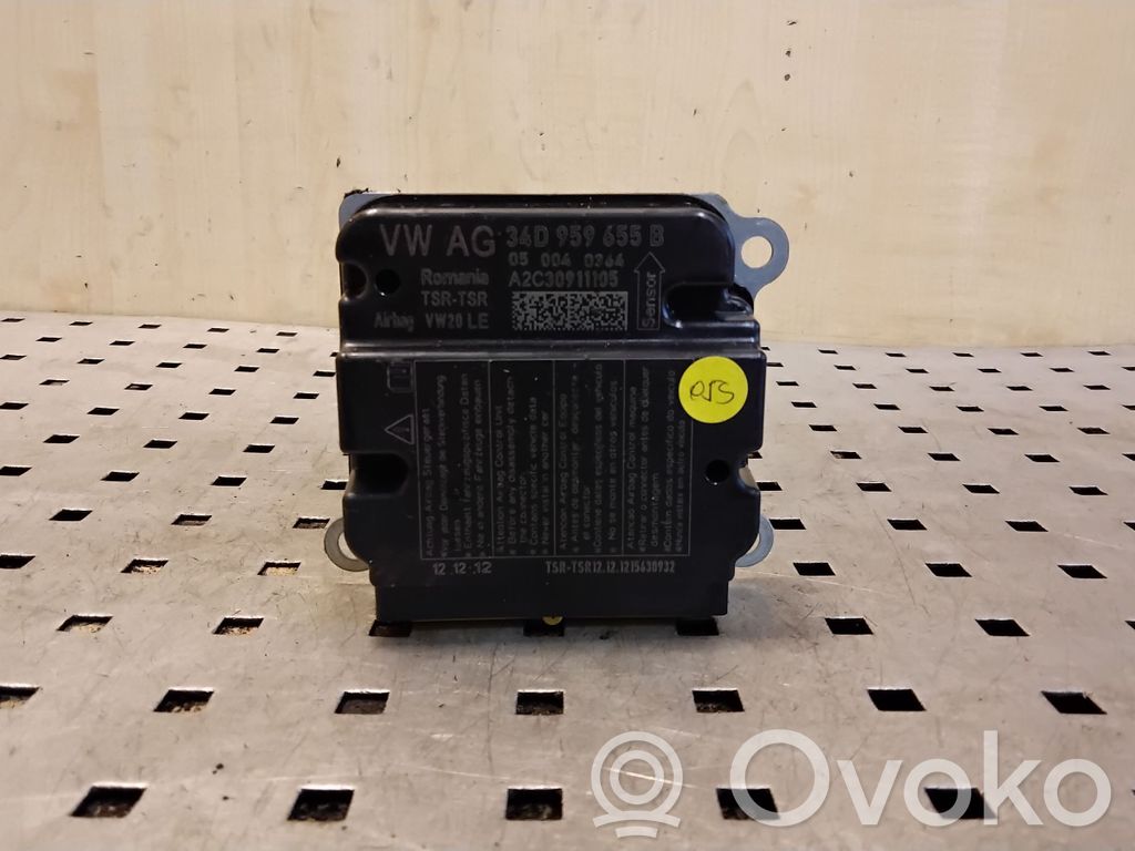 Seat Toledo IV (NH) Airbag control unit/module 