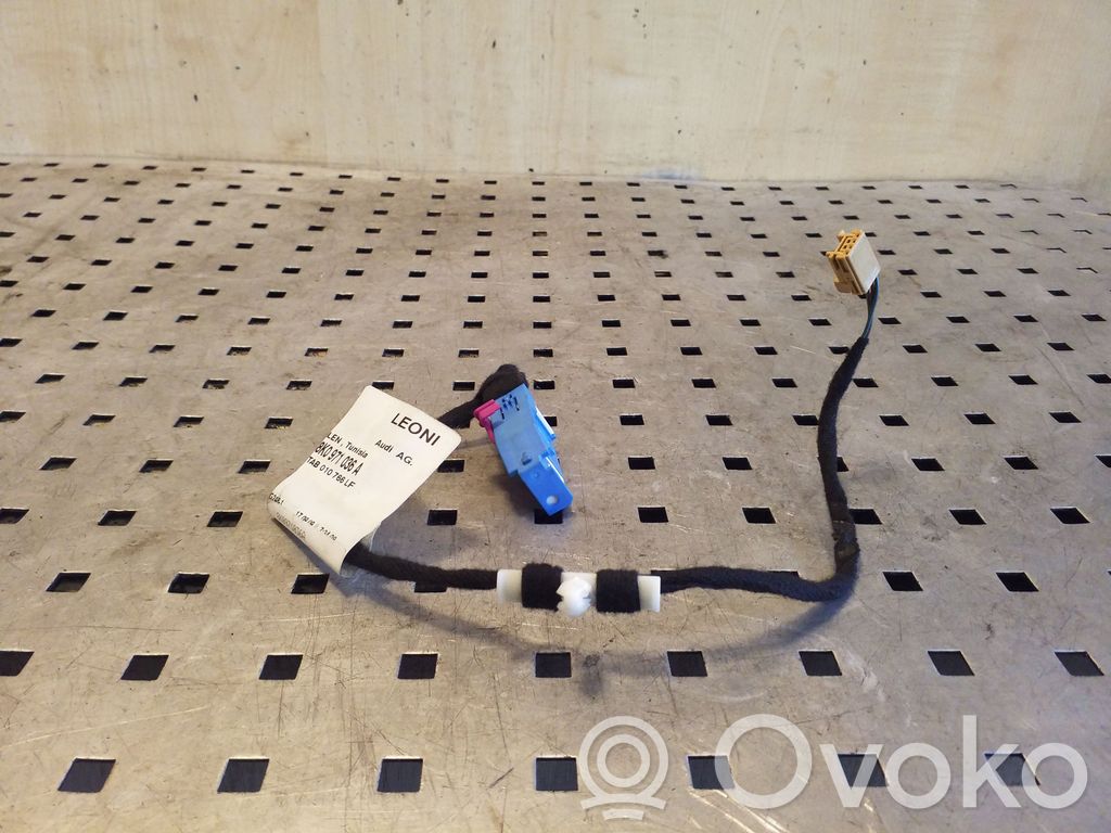 Audi A4 S4 B8 8K Cableado de puerta delantera 