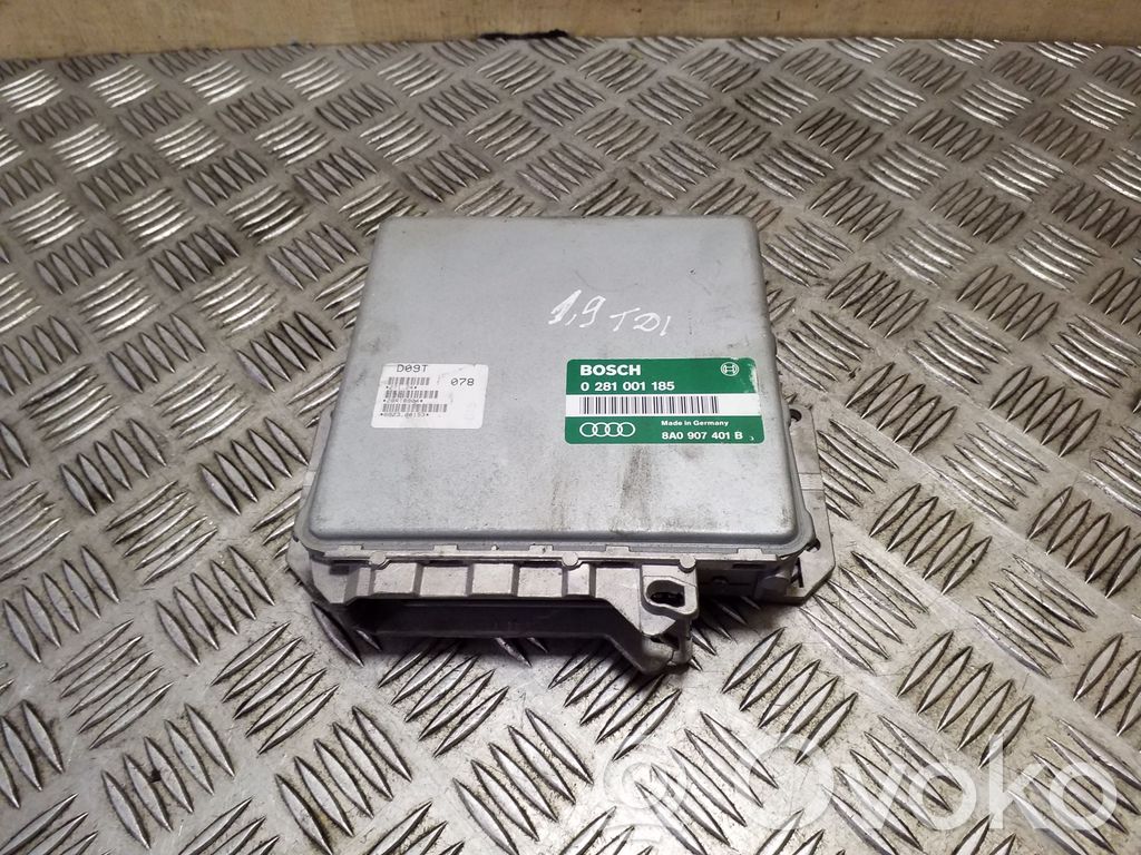 Engine control unit/module   0281001185,8A0907401B