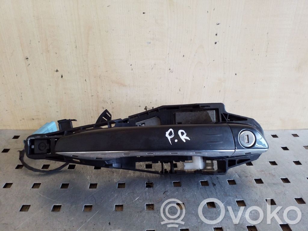 Citroen C4 Grand Picasso Klamka zewnętrzna drzwi przednich 