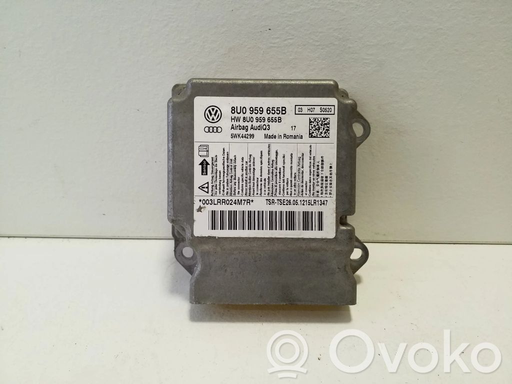 Audi Q3 8U Airbag control unit/module 