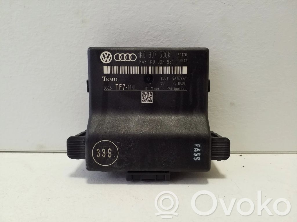Volkswagen Eos Módulo de control Gateway 