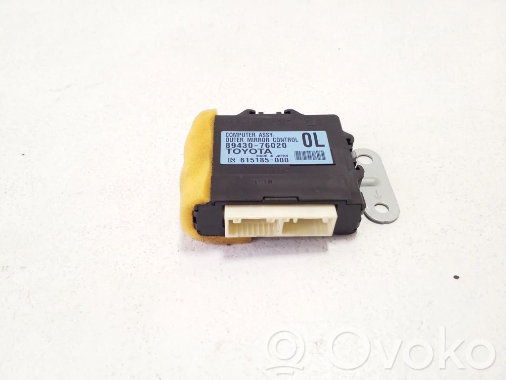 Lexus CT 200H Door control unit/module 