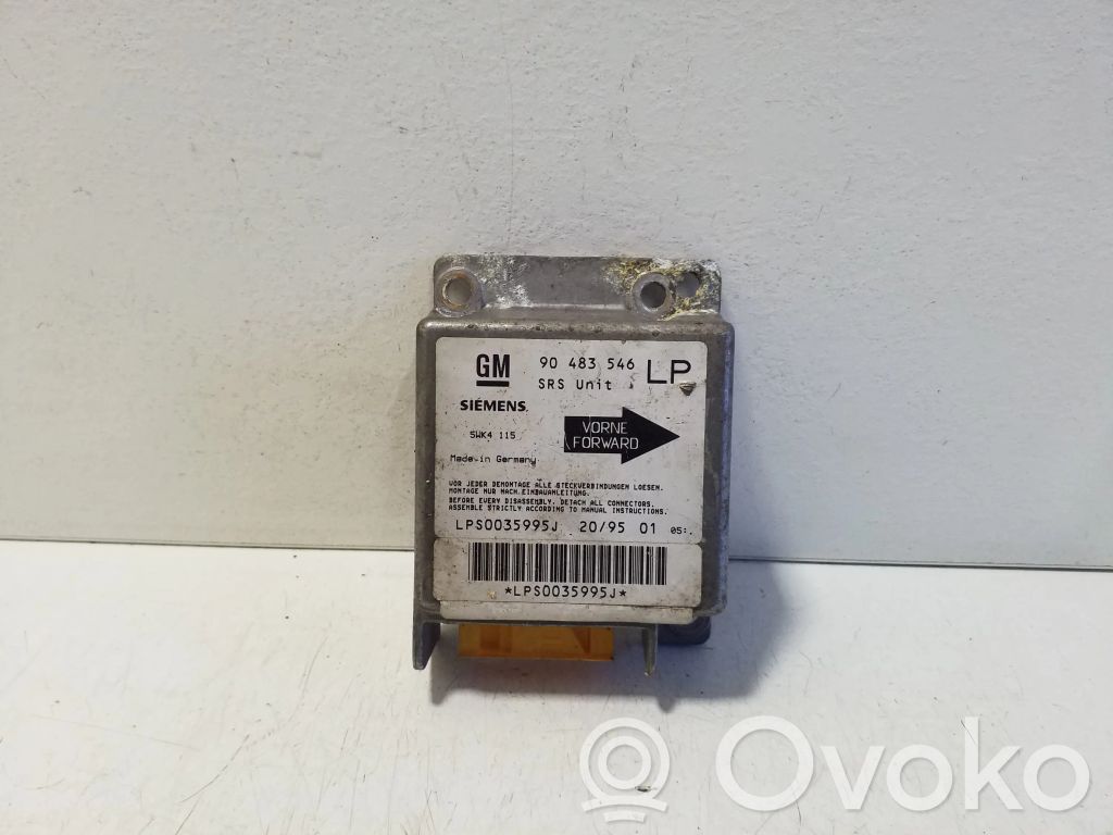 Opel Tigra A Airbag control unit/module 