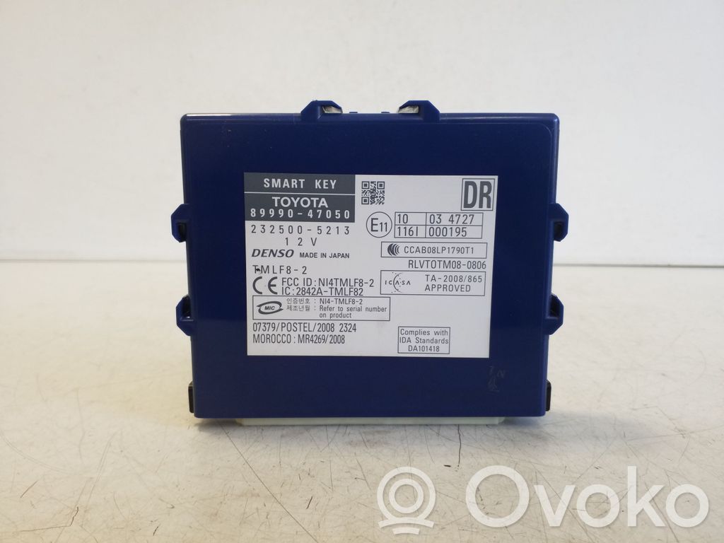 Toyota Prius (XW30) Alte unități/module de control 