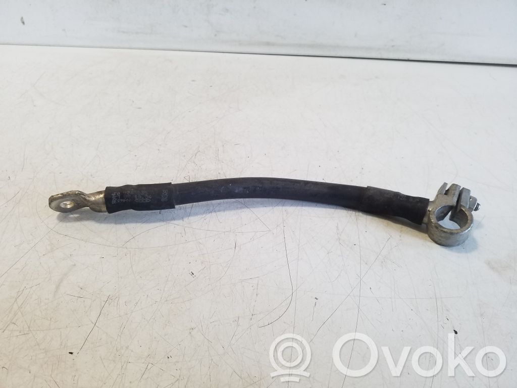 Audi A6 S6 C6 4F Minus / Klema / Przewód akumulatora 