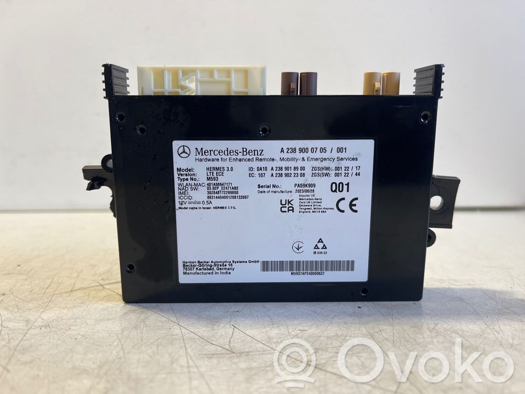 Moduł / Sterownik Bluetooth   A2389000705,A2389018900,A2389022308