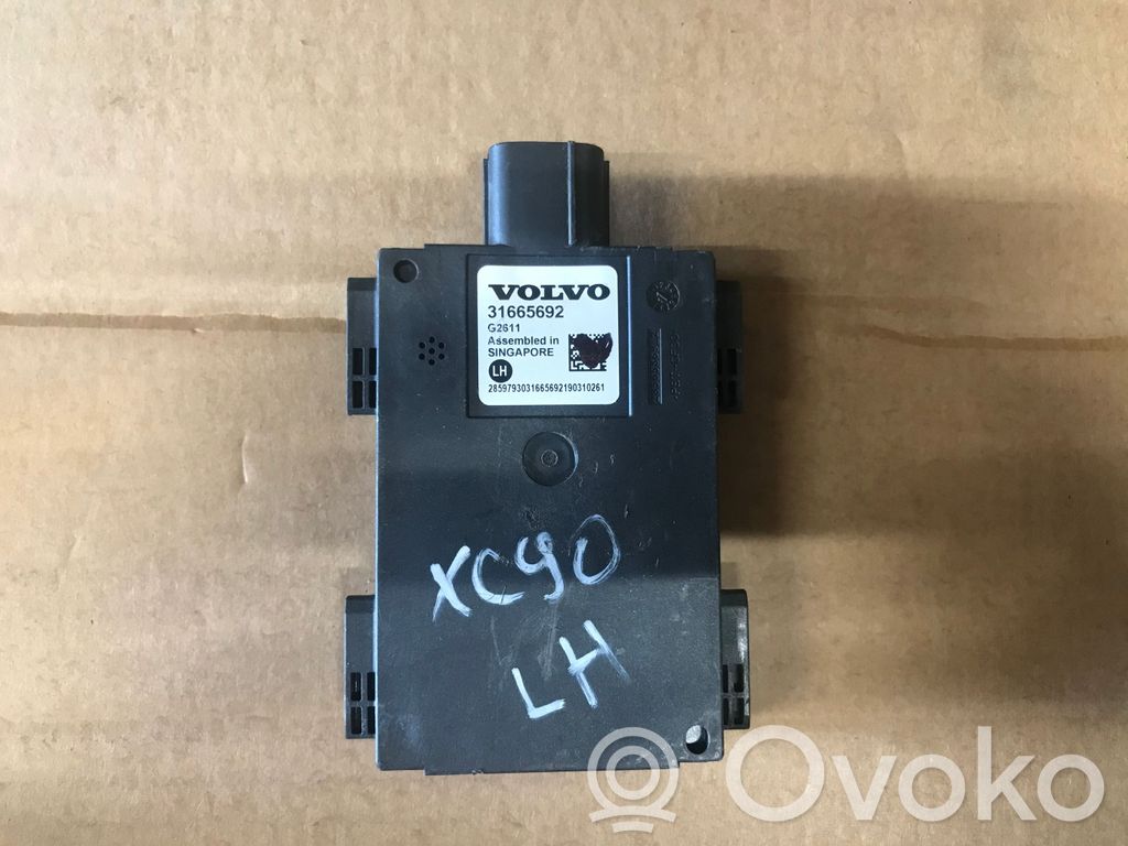 Volvo XC90 Módulo de control de punto muerto 
