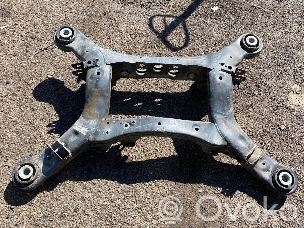 Mercedes-Benz GLE (W166 - C292) Sottotelaio posteriore 
