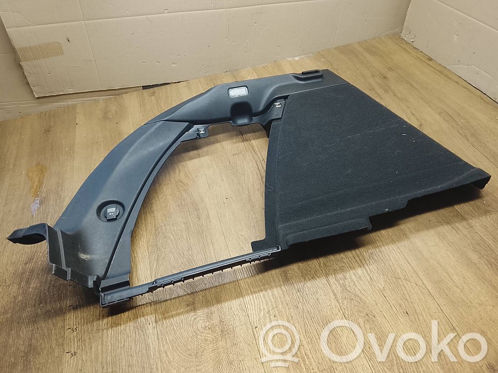 Porsche Macan (95B) Rivestimento pannello laterale del bagagliaio/baule 