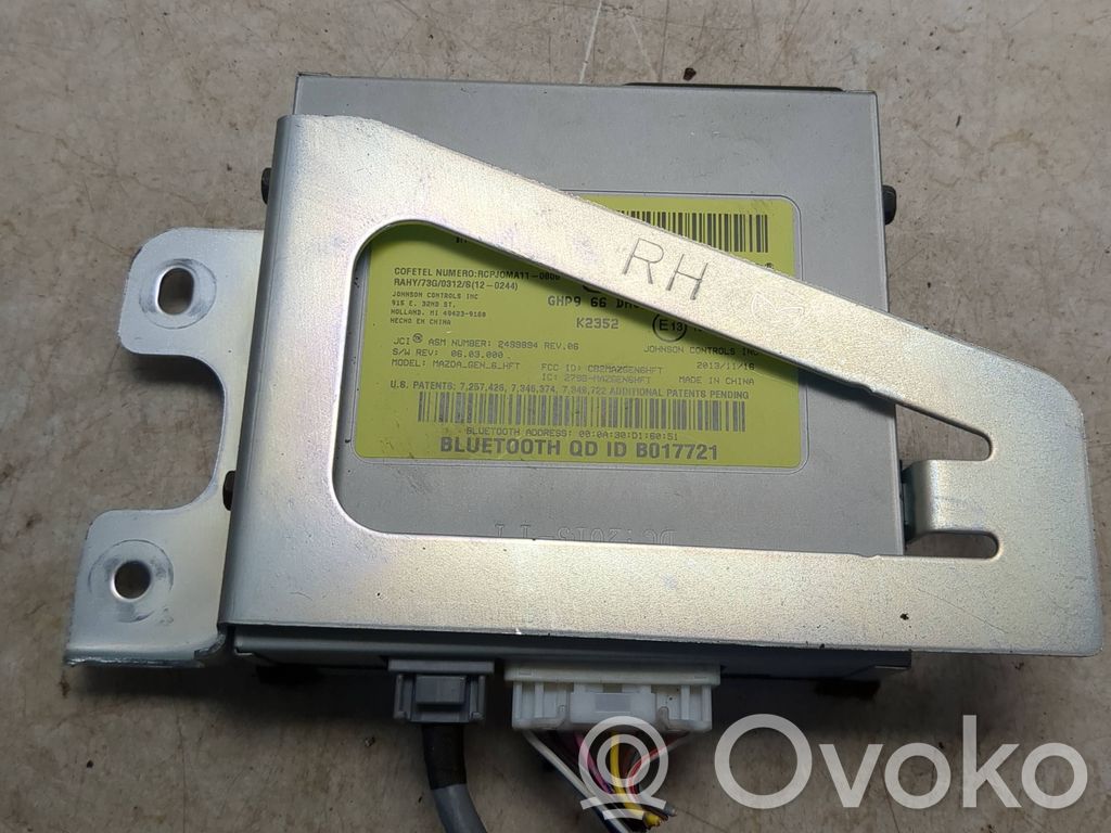 Mazda 6 Bluetooth control unit module 