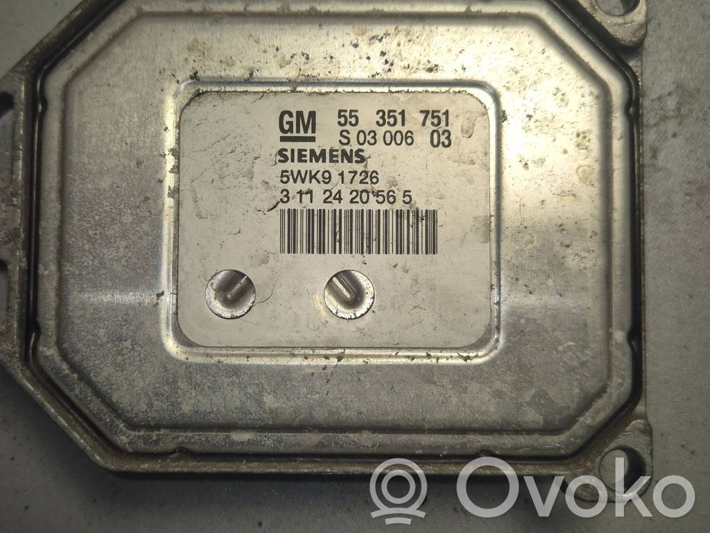 Opel Astra G Engine control unit/module 