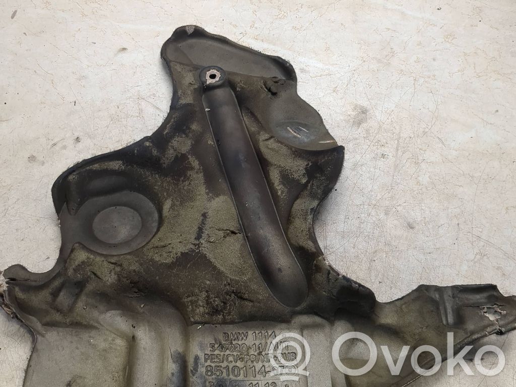 BMW 5 F10 F11 Heat shield in engine bay 
